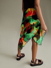 Multi Printed Asymmetric Skirt (3-16yrs) - Image 3 of 7