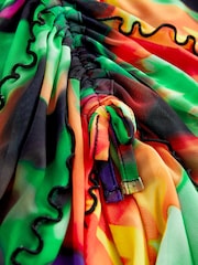 Multi Printed Asymmetric Skirt (3-16yrs) - Image 7 of 7