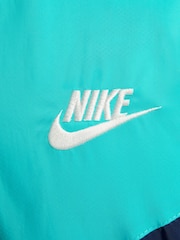 Nike Blue Sportswear Windrunner Hooded Jacket - Image 4 of 7