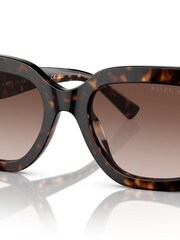 Ralph Lauren Tortoiseshell Brown Nikki Sunglasses - Image 2 of 5
