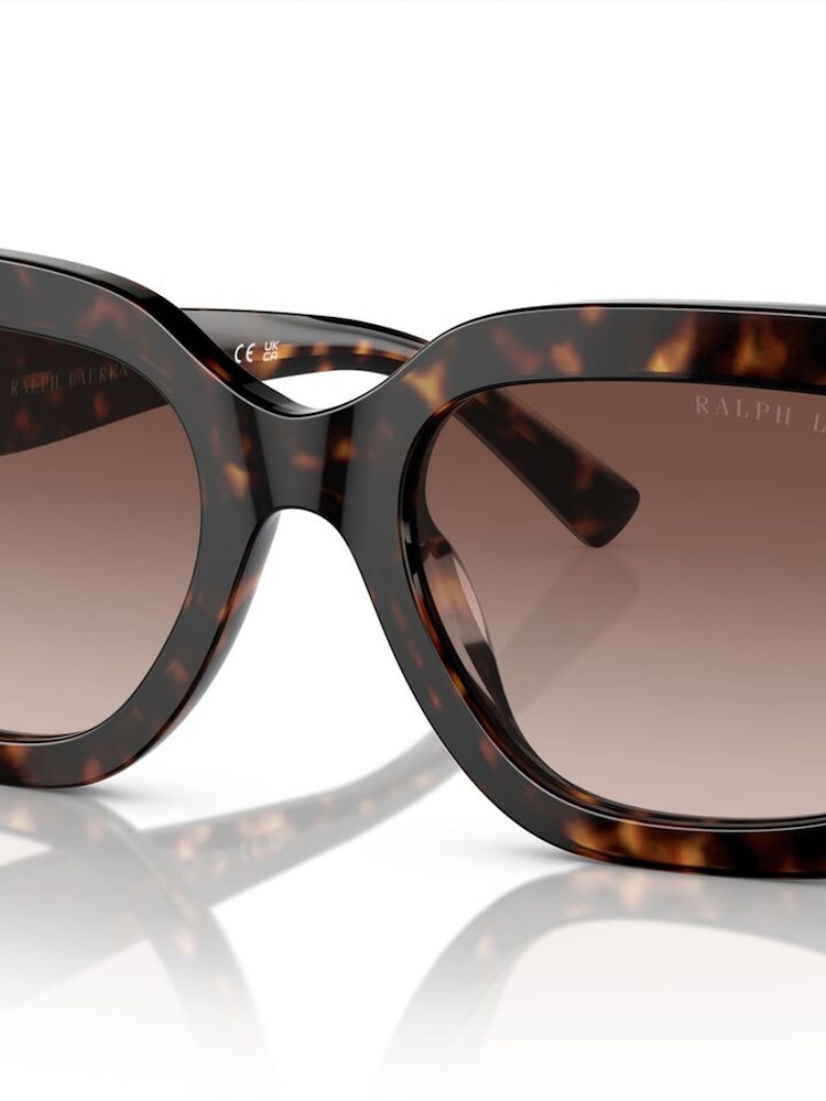Ralph Lauren Tortoiseshell Brown Nikki Sunglasses - Image 2 of 5