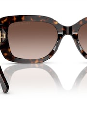 Ralph Lauren Tortoiseshell Brown Nikki Sunglasses - Image 3 of 5