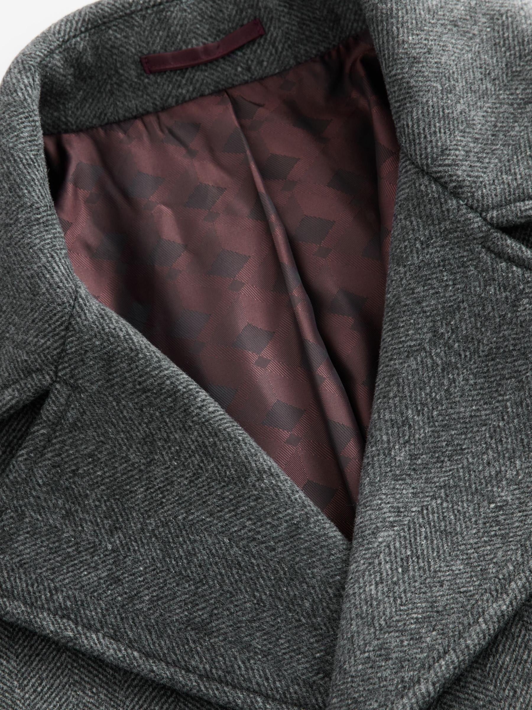 Charcoal gray peacoat shop