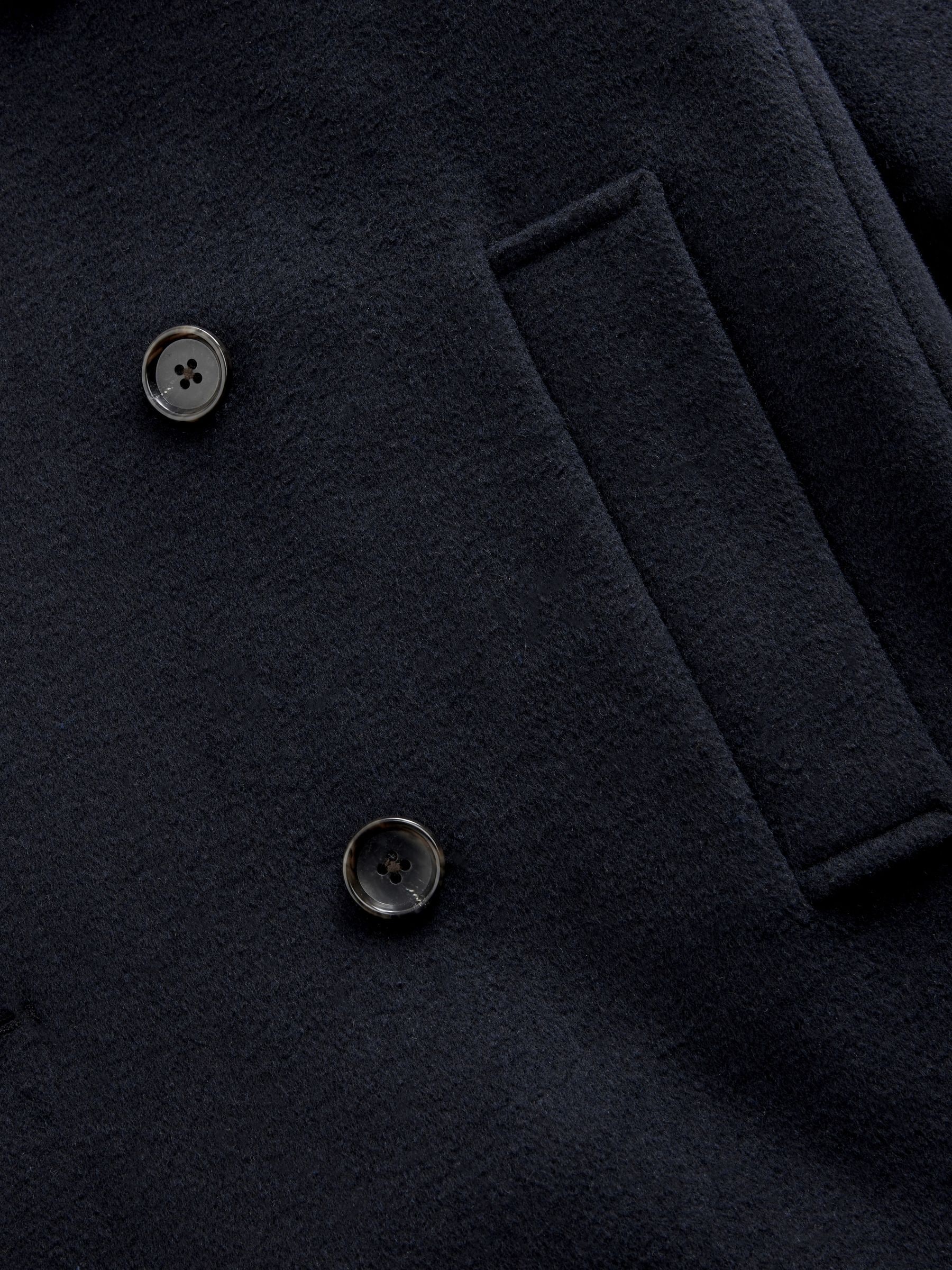 Buy Navy Blue Soft Touch Peacoat with Wool from Next Canada