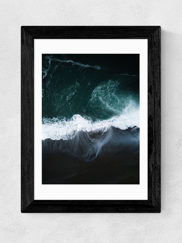 East End Prints Black Dark Earth Print - Image 1 of 3