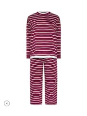 Yours Curve 2-In-1 Stripe Top & Trousers Co-Ord Set - Imagen 5 de 6