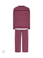 Yours Curve 2-In-1 Stripe Top & Trousers Co-Ord Set - Imagen 6 de 6