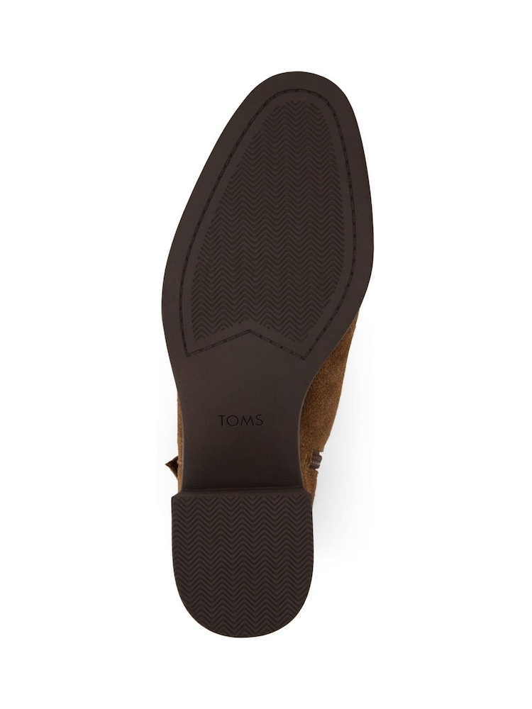 TOMS Brown Delilah Buckle Boots - Image 3 of 3 TOMS Brown Delilah Buckle Boots - Image 3 of 3