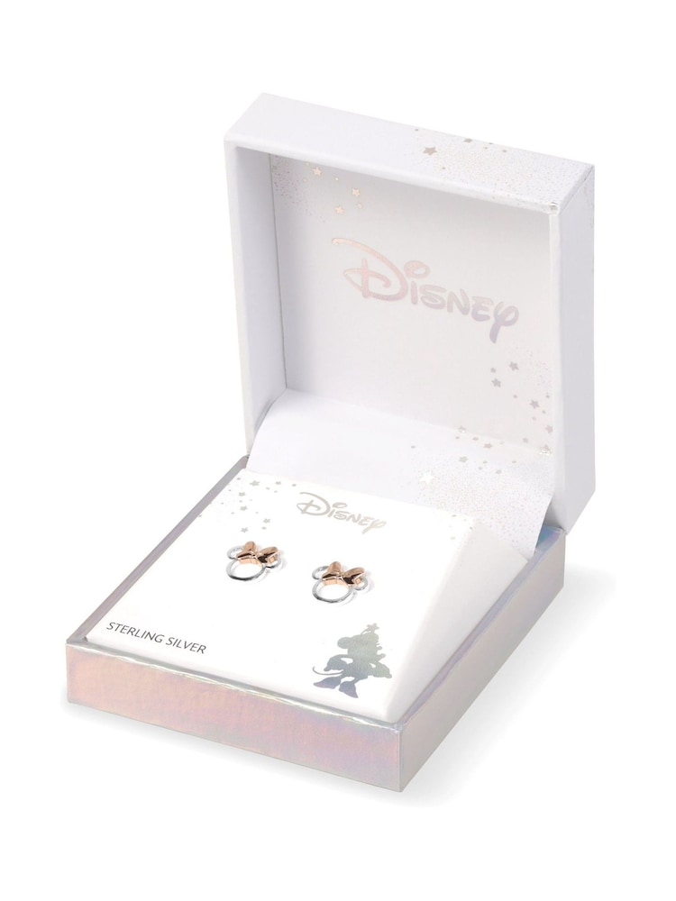 Peers Hardy Silver Tone Disney Minnie Mouse Sterling Silver Stud Earrings - Image 4 of 4