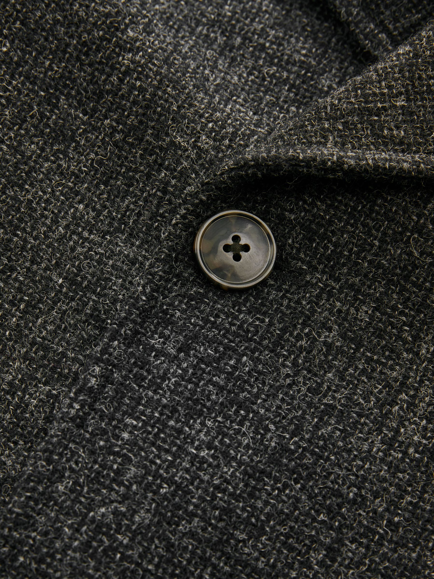 Buy Charcoal Grey Signature 100% Wool Pea Coat from Next Canada Buy Charcoal Grey Signature 100% Wool Pea Coat from Next Canada