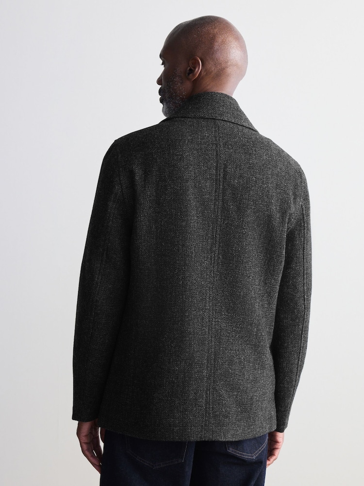 Anthrazitgrau - Signature Cabanjacke aus 100 % Wolle - Image 4 of 13