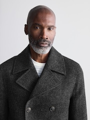 Anthrazitgrau - Signature Cabanjacke aus 100 % Wolle - Image 5 of 13