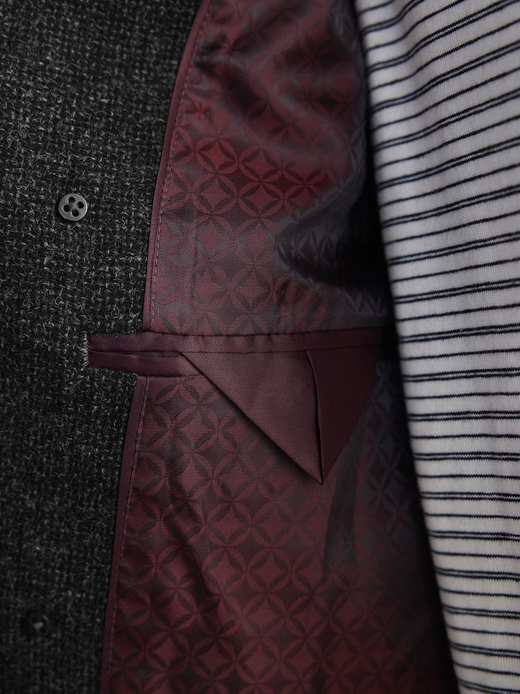 Anthrazitgrau - Signature Cabanjacke aus 100 % Wolle - Image 6 of 13
