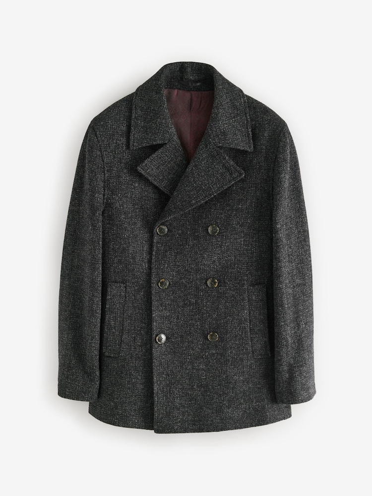 Anthrazitgrau - Signature Cabanjacke aus 100 % Wolle - Image 7 of 13
