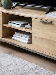Light Bronx Up to 65 inch Oak Effect TV Unit - Image 9 of 9