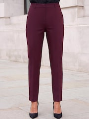 Rot - Roman – Originals – schmal zulaufende Hose mit geradem Bein - Bild 2 von 4