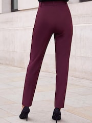 Rot - Roman – Originals – schmal zulaufende Hose mit geradem Bein - Bild 3 von 4