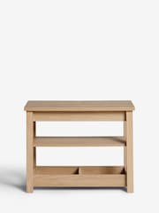 Natural Malvern Oak Effect Sofa Side Table - Image 8 of 10