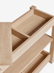 Natural Malvern Oak Effect Sofa Side Table - Image 9 of 10