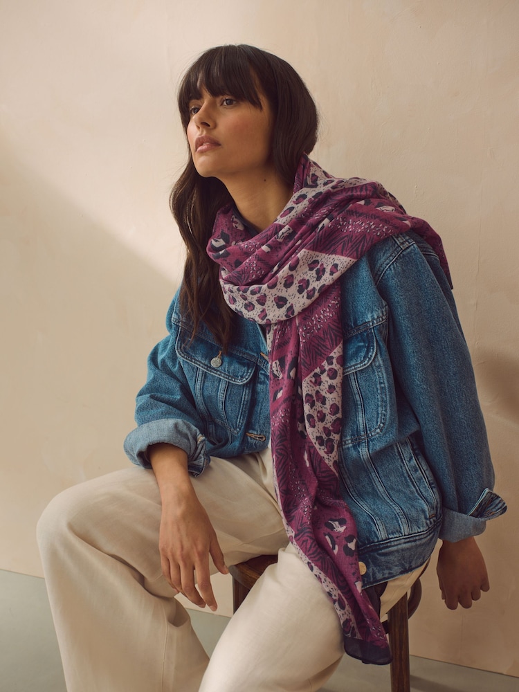 Berry Animal Splice - Lekki szalik - Image 1 of 5