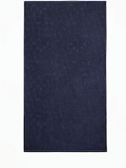 Fusion Blue Ingo 100% Cotton Towel - Image 1 of 2