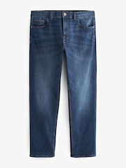 Mid Blue Classic Stretch Relaxed Fit Jeans - Image 6 of 9
