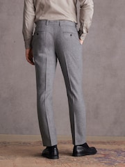 Grey Slim Signature Italian Fabric Suit Trousers - Image 3 of 9