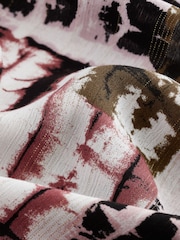 Grunge Tie Dye Short Kimono Cover-Up - Image 6 of 6