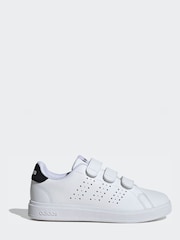 adidas White Advantage Base 2.0 Shoes - Image 1 of 9