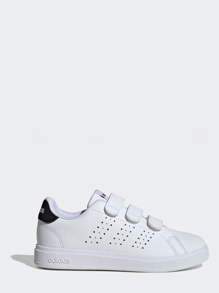adidas White Advantage Base 2.0 Shoes - Image 1 of 9