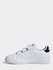 adidas White Advantage Base 2.0 Shoes - Image 2 of 9