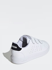 adidas White Advantage Base 2.0 Shoes - Image 4 of 9