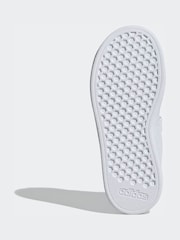 adidas White Advantage Base 2.0 Shoes - Image 6 of 9