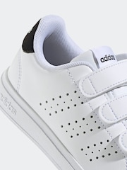 adidas White Advantage Base 2.0 Shoes - Image 9 of 9