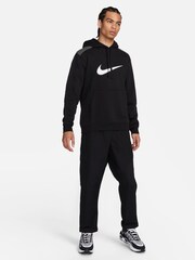 Nike Black Sportswear Colour Block Pullover Hoodie - Image 2 of 7