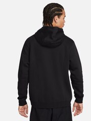 Nike Black Sportswear Colour Block Pullover Hoodie - Image 3 of 7