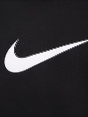 Nike Black Sportswear Colour Block Pullover Hoodie - Image 5 of 7