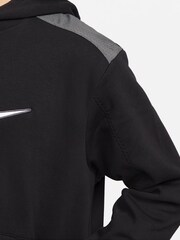 Nike Black Sportswear Colour Block Pullover Hoodie - Image 6 of 7
