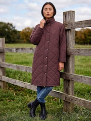 Roman Red Petite Oversized Puffer Coat - Image 3 of 4