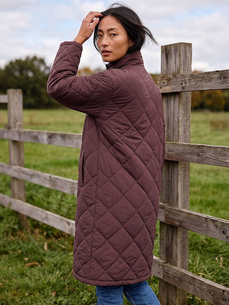 Roman Red Petite Oversized Puffer Coat - Image 4 of 4 Roman Red Petite Oversized Puffer Coat - Image 4 of 4