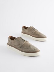 Pierre - Chaussures Brogue en cuir à semelle cuprobe - Image 2 de 7