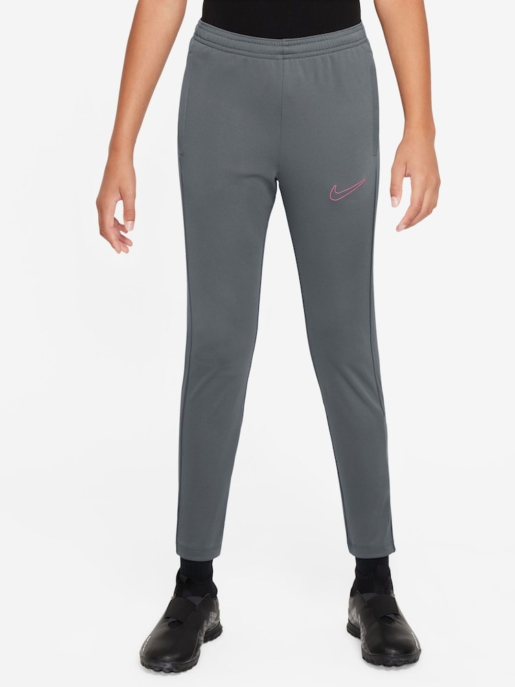 Nike Iron Grey/Black/Pink Dri-FIT Academy Training Joggers - Image 1 of 8