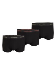 Calvin Klein Black Low Rise Boxers 3 Pack - Image 1 of 5