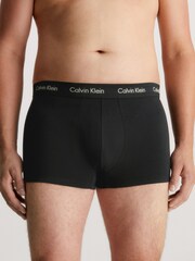 Calvin Klein Black Low Rise Boxers 3 Pack - Image 4 of 5