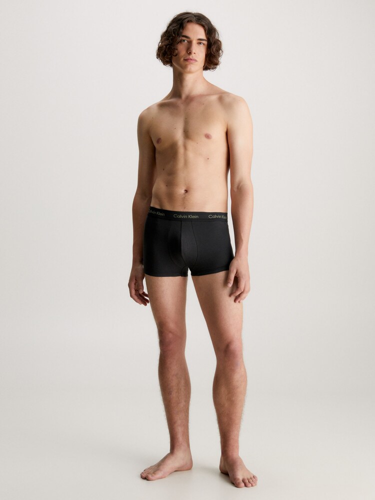 Calvin Klein Black Low Rise Boxers 3 Pack - Image 5 of 5