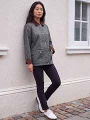 Roman Blue Petite Showerproof Coat - Image 2 of 4