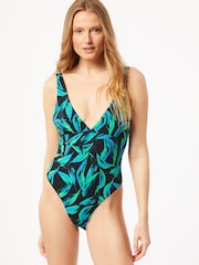 ETAM Blue/Green Perry Swimsuit - Image 1 of 5