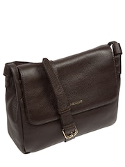 Pure Luxuries London Brown Callie Leather Cross-Body Bag - Image 4 of 6
