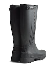 Hunter Black Balmoral Tall Zip Up Wellington Boots - Image 2 of 4