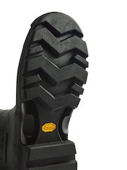 Hunter Black Balmoral Tall Zip Up Wellington Boots - Image 4 of 4